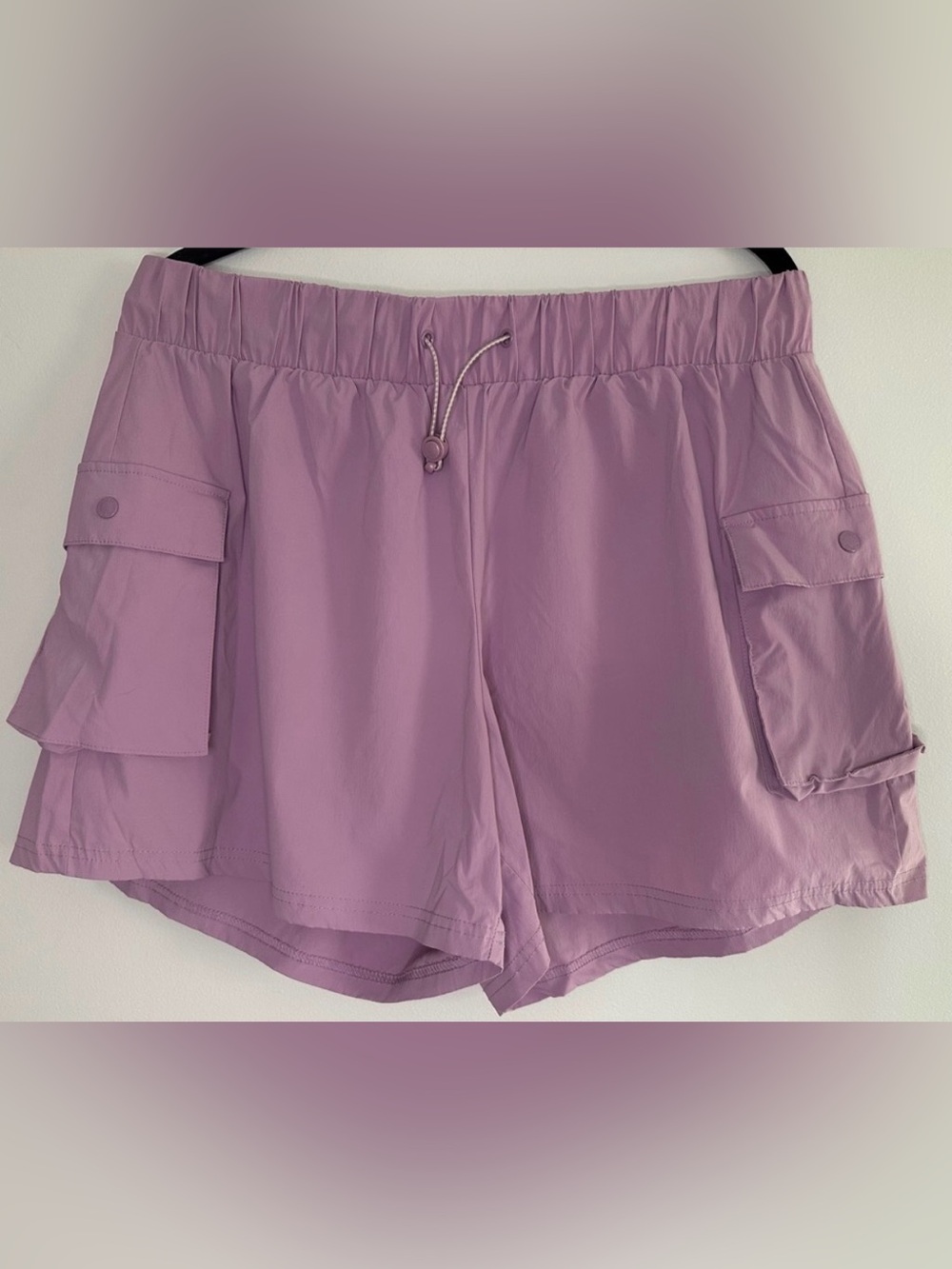 Avalanche Purple Cargo Hiking Athletic Shorts Size L